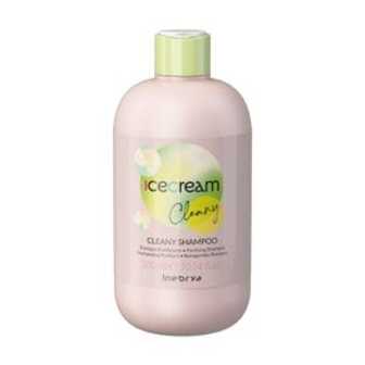 Шампунь Inebrya Ice Cream Cleany Shampoo проти лупи, для проблемної та чутливої шкіри голови, 300 мл