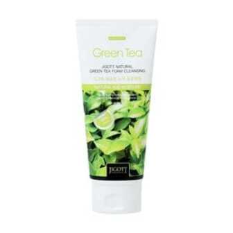 Очищувальна пінка для вмивання Jigott Natural Green Tea Foam Cleansing Зелений чай, 180 мл