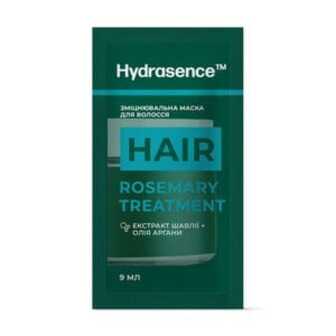 Зміцнювальна маска для волосся Hydrasence Rosemary Treatment з розмарином, 9 мл (саше)