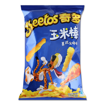 Палички Cheetos кукурудзяні зі смаком американської індички, 90г