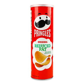 Снек пікантний Pringles Classic зі зниженим вмістом жиру, 140г