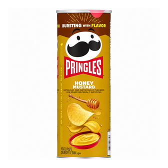 Снек пікантний Pringles медово-гірчичний смак, 158г
