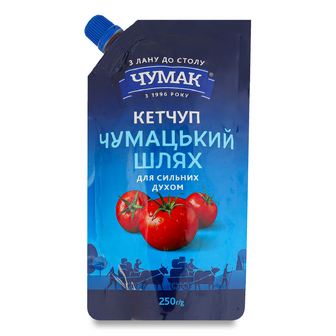 Кетчуп Чумак Чумацький шлях д/п, 250г