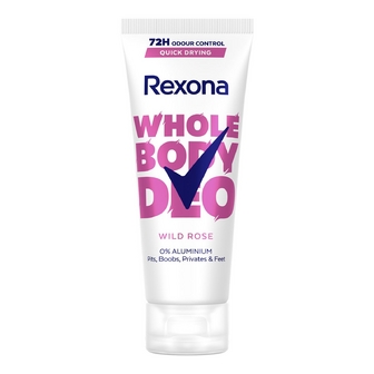 Дезодорант-крем для тіла Rexona з ароматом дикої троянди, 75мл