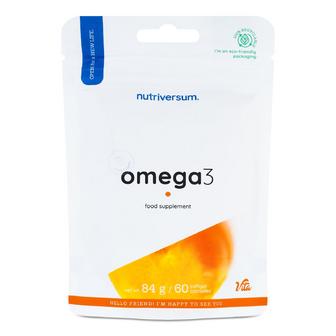 Добавка дієтична Nutriversum Омега 3, 60*1.4г
