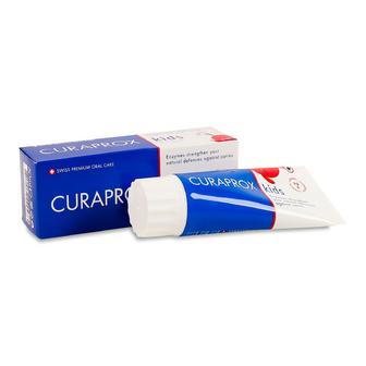 Паста зубна Curaprox CS Kids Полуниця з фтором, 60мл