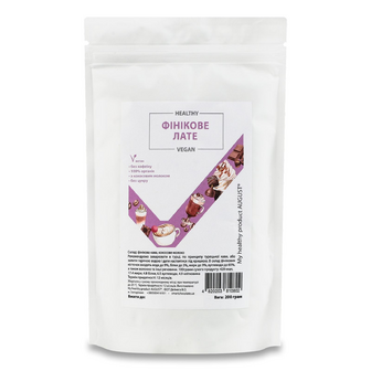 Лате My Healthy product August фінікове, 200г