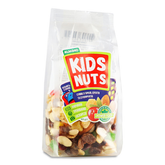 Суміш Almond Kids Nuts горіхи та сухофрукти, 150г