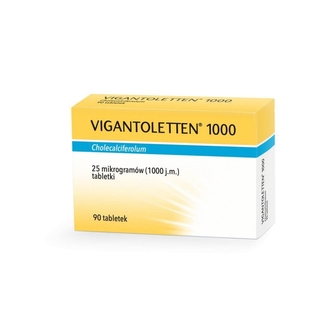 Vigantoletten Max 1000 МЕ вітамін D3 90 табл термін придатності 31.12.2026