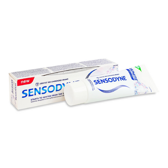 Паста зубна Sensodyne Вдосконалене вибілювання Глибоке очищення, 75мл