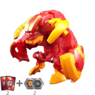 Bakugan Battle Planet Pyrus Maxotaur Ultra B600, 2 Bakucore, 2 карти