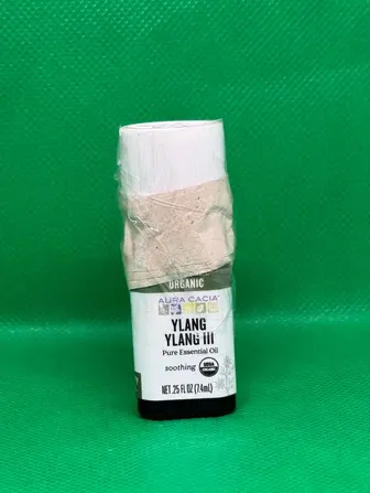 Олія іланг-ілангу III, Oil Ylang Ylang, Aura Cacia, Pure Essential Oil, органік, чиста, ефірна, 7,4 мл
