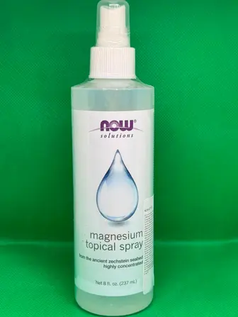Спрей з магнієм, Magnesium Topical Spray, Now Foods, Solutions, 237 мл