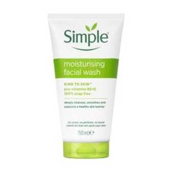 Зволожувальний гель для вмивання Simple Kind to Skin Moisturising Facial Wash, 150 мл