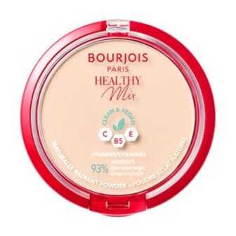 Компактна пудра для обличчя Bourjois Poudre Compacte Healthy Mix Clean, 01 Ivoire, 10 г