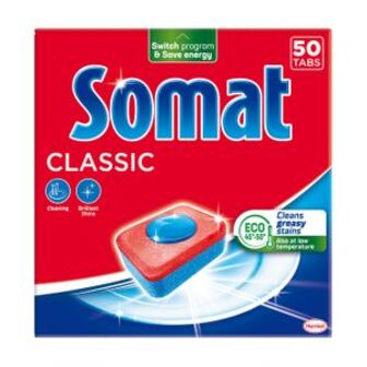 Таблетки для посудомийної машини Somat Classic, 50 шт