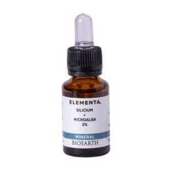 Сироватка для обличчя Bioearth Elementa Mineral Silicium + Microalga 2%, 15 мл