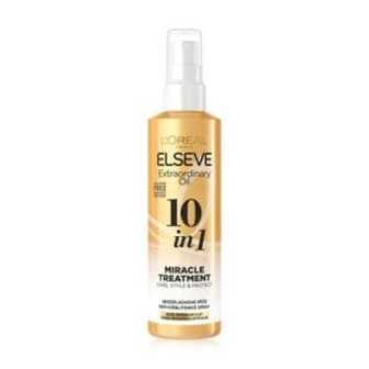 Багатофункціональний спрей 10 в 1 L'Oreal Paris Elseve Extraordinary Oil 10 in 1 Miracle Treatment для сухого та неслухняного волосся, що потребує живлення, 150 мл