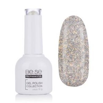 Гель-лак для нігтів Be.Se Professional Gel Polish Glitter 42, 10 г