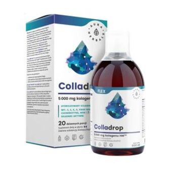 Морський колаген Aura Herbals Colladrop Flex Marine Collagen 5000 мг, в рідині, 500 мл
