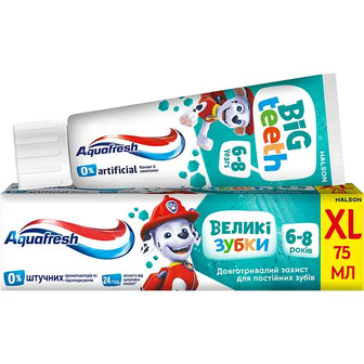 Зубна паста Aquafresh Мої великі зубки 75 мл