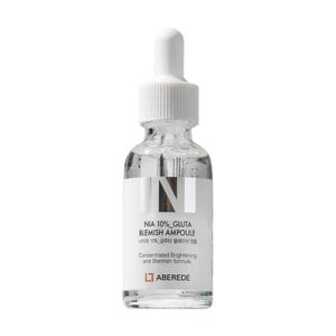 Ампульна сироватка для обличчя Aberede Nia 10 % Gluta Blemish Ampoule, 30 мл