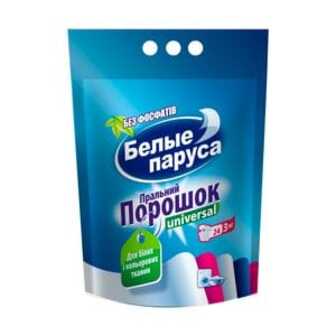 Пральний порошок Білі вітрила Universal 24 цикли прання, 3 кг