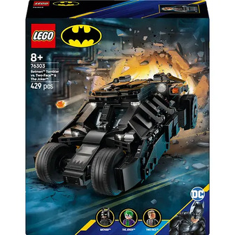 Конструктор LEGO DC Batman Бетмен Тумблер проти Дволикого і Джокера, 429 деталей (76303)