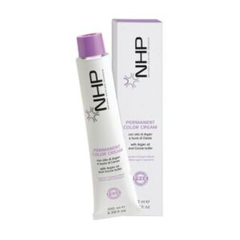 Безаміачна крем-фарба для волосся NHP Permanent Color Cream, 5.3 Світло-золотисто-каштановий, 100 мл