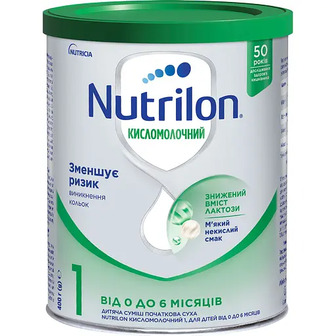 Суха молочна суміш Nutrilon Кисломолочний 1 400 г