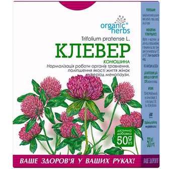 Фіточай Organic Herbs Конюшина 50 г
