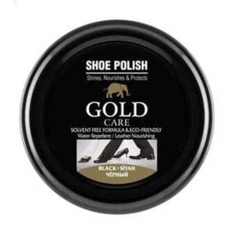 Крем-фарба для взуття в банці Gold Care Shoe Polish Чорний, 50 мл