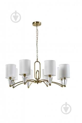 ВИТРИНА! Люстра потолочная Sensio Barletta 8xE14 золото PR-PL321173-8