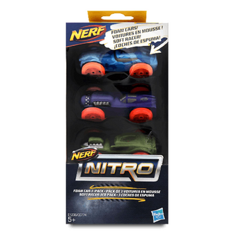 Набір іграшковий Nerf Нитро Лють полум'я транспорт, шт