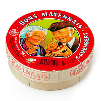 Сир Bons Mayennais Камамбер 48%, 250г