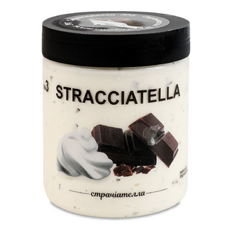 Морозиво La Gelateria italiana Страчіателла, 330г