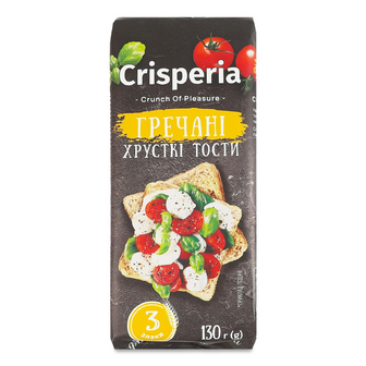 Тости Crisperia Гречані хрусткі, 130г