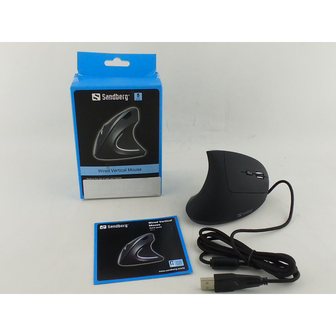 Мишка Sandberg Vertical Mouse Pro USB Black (630-14)