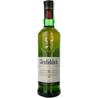 Віскі Glenfiddich Single Malt Scotch 12 yo 40% 0.5 л (91149)