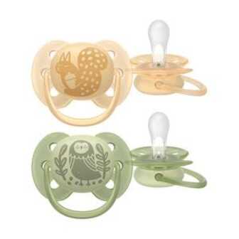 Пустушка PHILIPS AVENT Ultra Soft від 6 місяців до 1.5 року, 2 шт (SCF091/46)