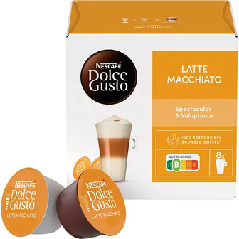 Кава в капсулах NESCAFE Dolce Gusto Latte Macchiato 16 шт. 183.2 г