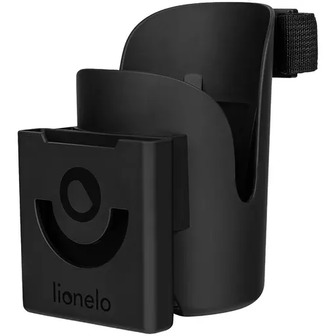 Тримач для чашки та телефону Lionelo Ove Black Carbon, чорний (LO-OVE)
