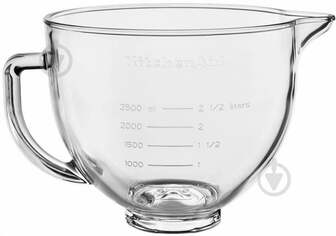 УЦЕНКА! Чаша для кухонной машины KitchenAid 4,7 л стеклянная с ручкой (5KSM5GB) (УЦ №3859)