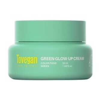 Зволожувальний крем для обличчя Tovegan Color Food Series Green Glow-Up Cream, 50 мл