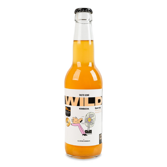 Напій Wild Kombucha Крем-сода скло, 0.33л
