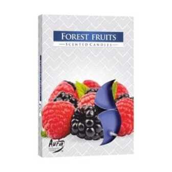 Ароматична свічка Bispol Scented Candle Forest Fruits, 6 шт (p15-13 a6)