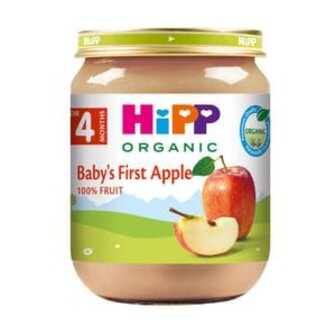 Дитяче фруктове пюре HiPP ORGANIC Перше дитяче яблуко, з 4 місяців, 125 г