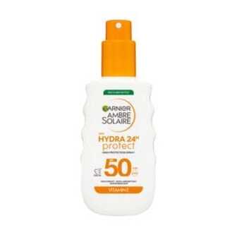Сонцезахисний спрей Garnier Ambre Solaire Hydra 24H SPF 50 проти сухості шкіри, 150 мл