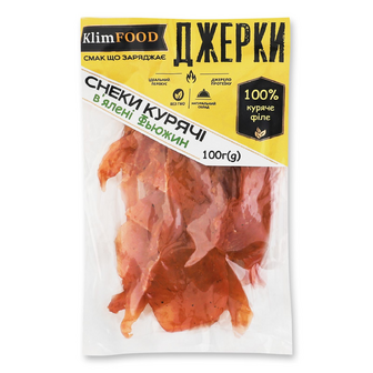 Джерки KlimFood курячі Фьюжин в'ялені, 100г