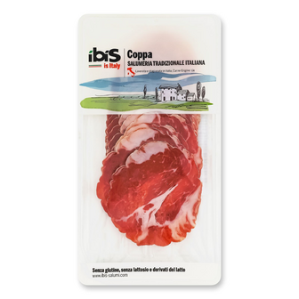 Шинка Ibis Коппа с/в нарізка, 100г